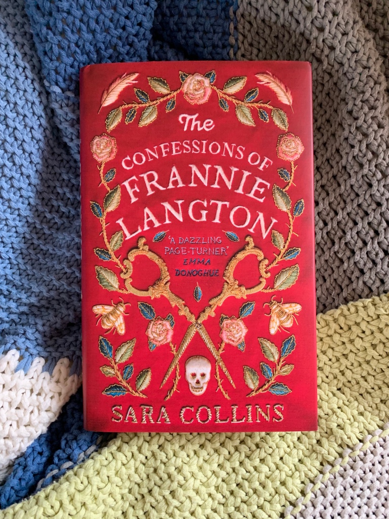 Hardback of The Confessions of Frannie Langton