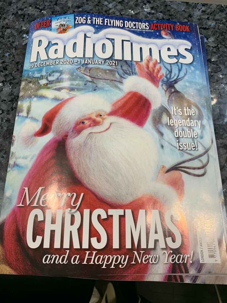 Copy of the Radio Times Christmas edition